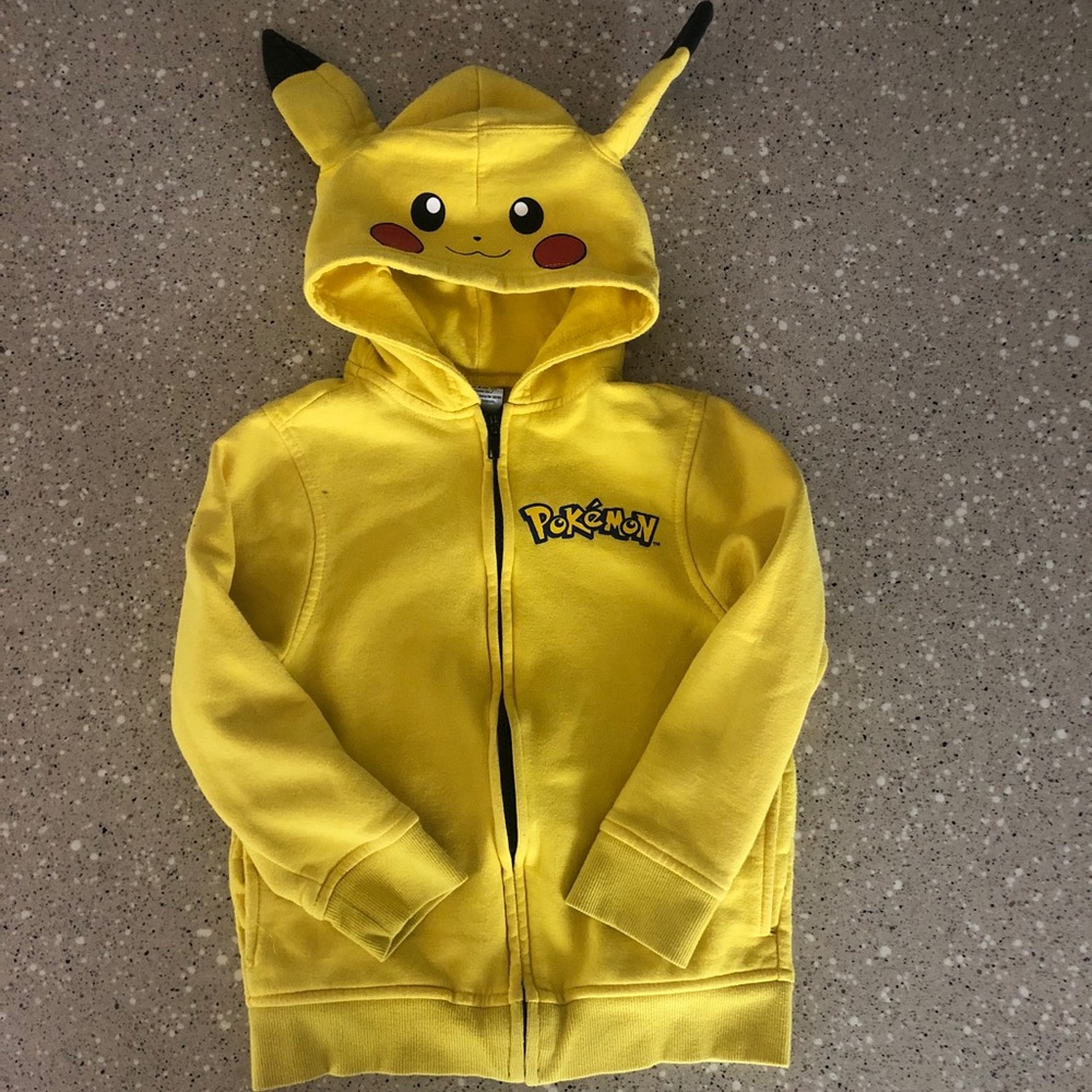 Size XS. Pokemon Pikachu hooded jacket